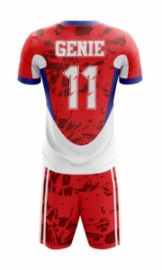 Wholesale Custom Logo Sublimated Printed 100% Polyester Quick Dry Short Sleeve Men's <b>Soccer</b>/Football Uniform Shirts OEM Service - Product Image 4