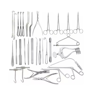 Ensemble d'instruments de neurochirurgie de haute qualité en acier inoxydable, kit chirurgical pour la chirurgie crânienne cérébrale pour les hôpitaux - Product Image 1