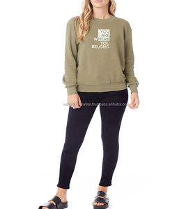 Sweat à capuche surdimensionné tricoté 100% coton pour femmes nouveau Design respirant séchage rapide vêtements de sport d'hiver grande taille vêtements décontractés - Product Image 2