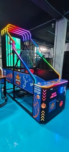 Máquina de Juego de Baloncesto Arcade HGR Amusement Basket Ball Hoop Dreams con Pantalla LCD de 55 Pulgadas, 1 Jugador, Construcción de Plástico - Product Image 4