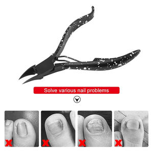 กรรไกรตัดเล็บสแตนเลสแบบขายส่ง OEM พร้อมโลโก้สั่งทำ ใบมีดตรง/โค้ง ทนทาน ใช้ตัดเล็บเท้า เหมาะสำหรับเล็บหนา - Product Image 6