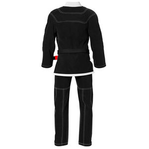Kimono de Jiu Jitsu Brasileño BJJ Blanco Personalizado de Alta Calidad, 100% Algodón, 100 Gramos, Corte Holgado, Duradero, Transpirable y de Secado Rápido - Product Image 2