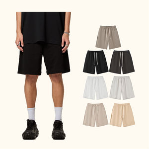 Shorts de sport pour hommes en coton extensible 4 directions, doux, grande taille, haute qualité, prix FOB de gros, personnalisables - Product Image 2