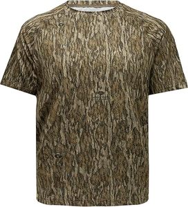 Camisa de Caza de Manga Corta Unisex, Camuflaje, Transpirable, de Secado Rápido, Antibacteriana, con Logotipo Frontal, para Verano, Poliéster/Algodón - Product Image 5