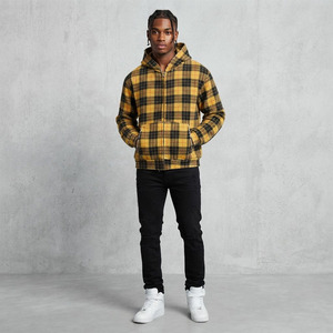 Sudadera con Capucha Ekin Personalizada Gris 100% Algodón Felpa Bordada de Corte Regular Holgado con Lavado Ácido y Estampado de Diamantes de Imitación para Otoño - Product Image 3