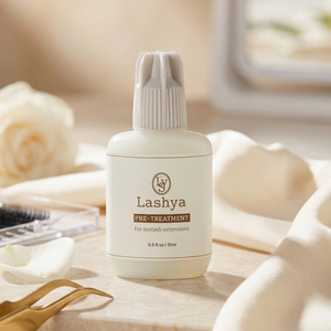[Lashya] <b>Lash</b> Pre-Treatment 15ml Made in Korea Green Tea Scent for Salons Professional Eyelash Cleansing Solution - Product Image 4
