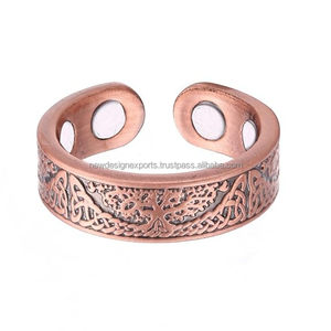 Joyería Terapéutica Biomagnética al por Mayor • Banda Unisex Lineal Ajustable con Ranuras - Product Image 2