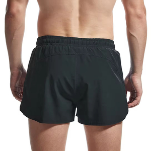 Men's Casual Eco-Friendly Jogging Shorts Spandex Cotton <b>Elastic</b> Waist Zipper Pockets Breathable Quick Dry Fabric OEM Service - Product Image 5