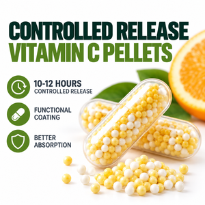 Capsules de Vitamine C à Libération Contrôlée en Pellets Fabricant OEM ODM - Product Image 1