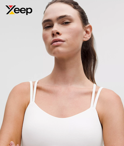 เสื้อชั้นในกีฬาโยคะคุณภาพสูงสำหรับผู้หญิง XEEP รุ่น XC-SB-161 แบบเรียบง่าย ระบายอากาศได้ดี สายปรับได้ แผ่นรองถอดออกได้ รองรับได้ดีเยี่ยม แห้งเร็ว - Product Image 3