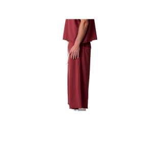 Jeans de Algodón Color Granate para Hombre, Corte Recto, Cintura Baja, Estilo Casual con Bolsillos, Transpirables, Tejido, para Verano, ODM - Product Image 3