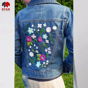 Ryan Pro Gear <b>Customized</b> <b>Denim</b> <b>Jacket</b> For Women Breathable and Comfortable Fabric with <b>Customized</b> Logo OEM Design - Product Image 1