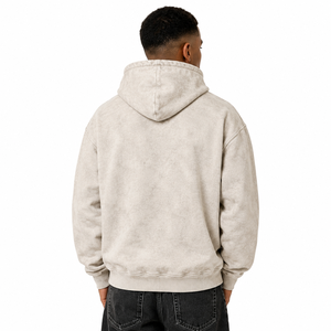 Sudadera con Capucha para Hombre, Lavado Ácido, Algodón Grueso, Corte Holgado, Estilo Urbano, Estampado Personalizado, Moda Urbana Vintage, Ropa al por Mayor, Tendencia - Product Image 2