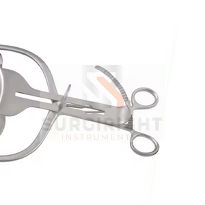 Rétracteur de Collin en acier, instrument chirurgical auto-serrant atraumatique, réutilisable, stérilisation haute température par Blush Surgical - Product Image 6