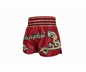 Shorts de boxe brodés tendance, logo personnalisé, shorts de Muay Thai pour hommes, shorts de boxe imprimés pour hommes, shorts de MMA - Product Image 3