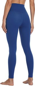 <b>Womens</b> High Waist Yoga <b>Leggings</b> Stretch Fitness Gym Pants Breathable Soft Running Sportswear Slim Fit Activewear Tights Export - Product Image 1