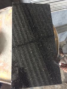 Dalles de granit noir Galaxy polies de 20 mm, écologiques, modernes, de qualité supérieure, garantie 2 ans, pour comptoirs de cuisine et sols - Product Image 2