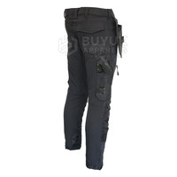 Pantalon de travail pour hommes grande taille, robuste, pour les artisans, les mécaniciens, les techniciens, usage intensif, extérieur, renforcé, séchage rapide, respirant
