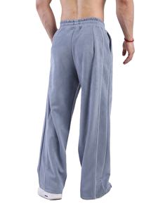 Streetwear High Quality Cotton Sweatpants for <b>Men</b> Custom Branding Baggy Loose Flared Cotton Sweatpants for <b>Men</b> - Product Image 2