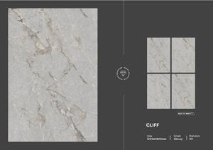 Elegantes Baldosas de Porcelana con Acabado Digital Antideslizante de Gran Tamaño, 9 mm de Grosor, para Bordes de Hogares Modernos y Detalles Interiores - Product Image 2