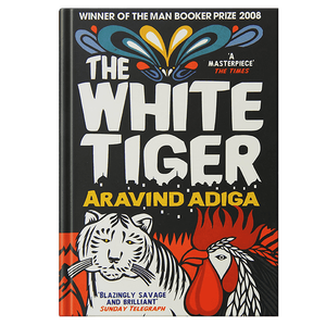 เสือขาว โดย อาราวินด์ อดิกา พิมพ์หนังสือปกอ่อนแบบกำหนดเอง - Product Image 1