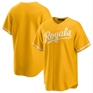 Maillot de baseball pour hommes de haute qualité en gros avec logo personnalisé, vêtements de sport respirants, couleur personnalisée et col en V, service OEM - Product Image 3