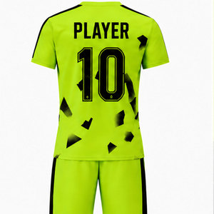 Collection d'uniformes de football personnalisés avec tissu athlétique respirant, impression par sublimation et logos personnalisés - Product Image 2