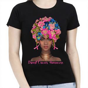 Chemise en tissu éponge à col rond surdimensionné pour femmes avec impression numérique et dentelle logo, tenue tendance pour tous les jours - Product Image 1