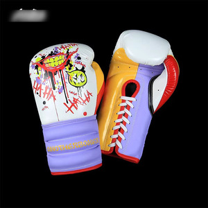 Gants de boxe MMA personnalisés 2026 de haute qualité en cuir PU, professionnels, légers, respirants, pour l'entraînement en extérieur, vente en gros OEM - Product Image 3