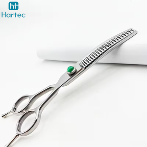 Ciseaux à effiler les cheveux écologiques en acier inoxydable de haute qualité, design ergonomique, qualité supérieure, légers et tendance pour les barbiers - Product Image 2