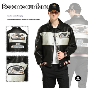 เสื้อแจ็คเก็ตบอมเบอร์ผู้ชายผ้าแคนวาสแบบมีฉนวนกันความร้อนแบบควิลท์ - แบรนด์สั่งทำพิเศษ - ผ้าฝ้ายธรรมชาติระบายอากาศได้ดี - Product Image 5