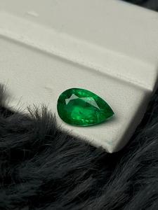 Esmeralda Verde Natural de 2.19 Quilates, Certificada por IGI, Corte Pera, Gema Suelta, Origen Rajasthan, GEMS INTERNATIONAL - Product Image 6