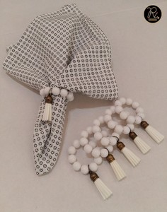 <b>Beaded</b> Napkin Rings for Luxury Dinner Tables Wedding Decoration Event Styling Buy <b>Direct</b> From Supplier At Bulk Price - Product Image 4