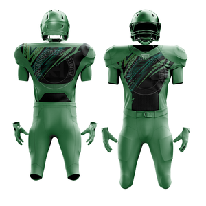 Uniforme de Fútbol Americano de Poliéster, Ajuste Atlético Cómodo, Costuras Resistentes, Ideal para Entrenamientos y Ligas - Product Image 3