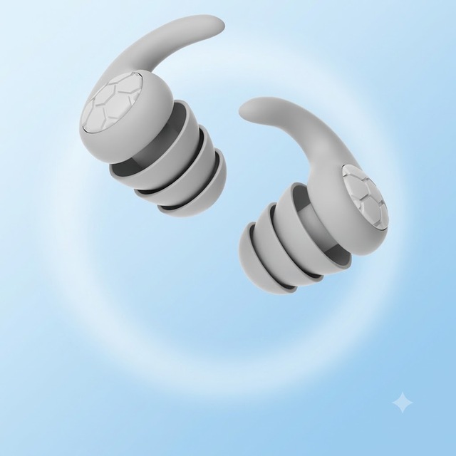 Professional Soft Silicone Noise Reduction Earplugs Reusable Sleep Ear Plugs for Sleeping Snoring Side Sleepers CE Certified