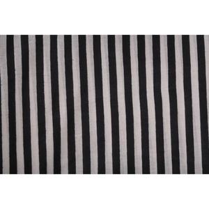 Striped Cotton Fabric Indian Handmade Textile Soft Sewing <b>Material</b> for Dress Craft Decor - Product Image 3