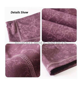 Pantalones cortos de verano para correr y hacer ejercicio para mujer, pantalones cortos deportivos informales a cuadros de secado rápido - Product Image 3