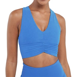 Nuevo Estilo de Sujetador Deportivo Cruzado para Mujer, Sujetador Deportivo con Tirantes, Sujetador Deportivo de Spandex y Nailon - Product Image 2