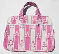 Sac à dos pour ordinateur portable MacBook Air 16 pouces Indianvoguestudio - Coton matelassé à imprimé floral, design protecteur et léger
