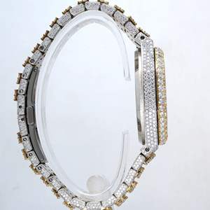 Fournisseur professionnel de montres en diamants cultivés en laboratoire pour hommes et cadeaux, prix d'usine en provenance d'Inde - Product Image 2