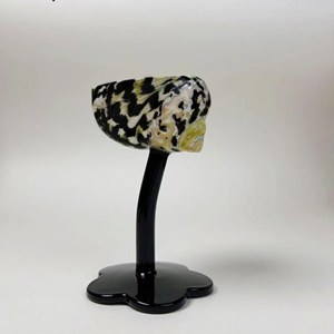 Seashell Glass <b>clear</b> glass with embedded seashell for beverage serving decorative <b>table</b> setting Vietnam supplier - Product Image 3