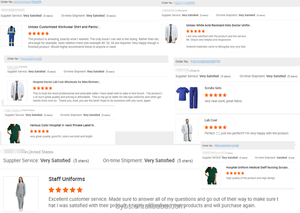 Camisas de Trabajo Transpirables de Manga Larga para Trabajadores, con Cinta Reflectante, para Taller, Barbería, Color Azul - Product Image 6