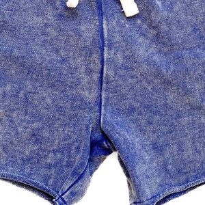 Pantalones cortos tipo bermuda de algodón rosa sólido para hombre con cintura con cordón y bolsillos, estilo casual - Product Image 5