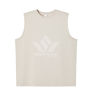Chaleco Deportivo Personalizado para Hombre, Cuello Redondo, Poliéster, Transpirable, Secado Rápido, Sin Mangas, para Entrenamiento Físico, Impresión Digital - Product Image 6