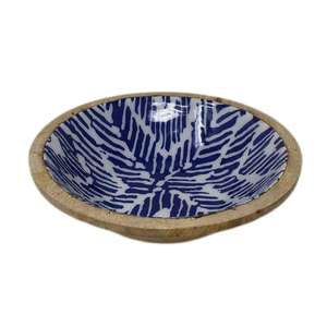 Rounded Stone Material Food Bowl With Enamel Colored Finishing Design Storage Bowl for <b>Tabletop</b> Decorative Design - Product Image 5