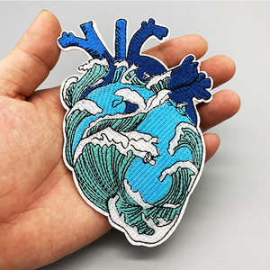 Parches Bordados en Chenilla Termoadhesivos Personalizados de Fábrica OEM, Ecológicos, para Gorras y Ropa, Parche Bordado de Alta Calidad - Product Image 6