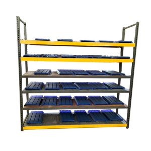 4-Layer Adjustable Boltless Metal Display Rack | Stackable Heavy Duty Shelving Unit | OEM Service Accepted | Vietnam OEM Factory - Product Image 1