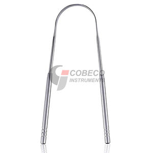Grattoir à langue en acier inoxydable en forme de U, nettoyage en douceur, hygiène buccale, portable, adapté aux voyages - Product Image 6