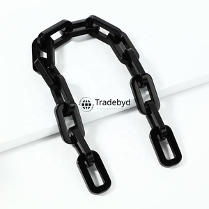 resin chain designer handmade necklace trendy colorful fashion jewelry lightweight stylish accessory for women girls Tradebyd - Product Image 1