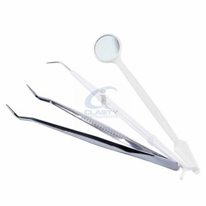 Juego de 3 Instrumentos Dentales para Rellenos, Herramientas Restauradoras Manuales de Acero Inoxidable para Colocación de Composite y Amalgama - Product Image 6